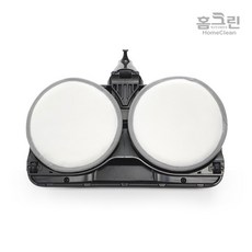 홈크린 원형청소포 전용부착패드(소형) [145mm]1set 원형 코드제로 제트 보만 소형물걸레청소기 호환, 1세트