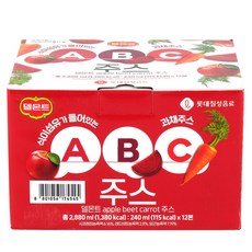 델몬트 ABC 주스, 240ml, 12개