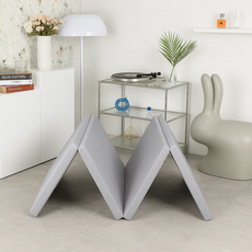 4단 접이식 매트리스 토퍼, 사크그레이