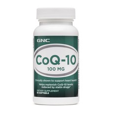 GNC 健安喜 輔酶Q10保健軟膠囊 100mg, 60顆, 1罐