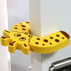 아기 안전 동물 문쾅방지 손끼임 방지 도어스토퍼 층간소음 방지 가드, 색상랜덤