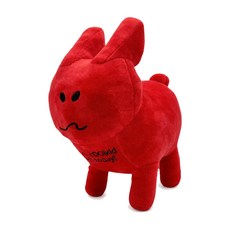 로블록스 포세이큰 캐릭터 봉제인형 후드 게임굿즈, 1개, P. 레드 래빗, 25cm