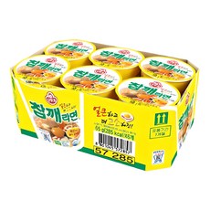 OTTOGI 不倒翁 碗裝芝麻湯麵 65g, 12入