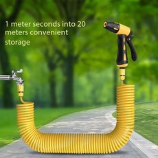 세차 고압 분사기 세척 정원 발코니 확장 압력 증가 호스 브러시, 1cm