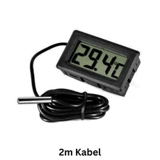 미니 LCD TPM-1 디지털 온도계 고정밀 센서 측정기용 실내 편리한, 02 2M
