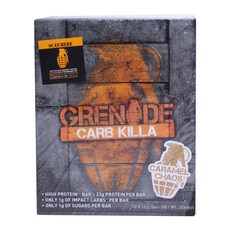 GRENADE Cab Killa 蛋白棒焦糖混沌, 1個, 721.2克