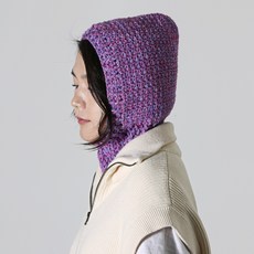 슈퍼스토리 DIY 콜로 바라클라바 코바늘 겨울 니트 모자 뜨기 키코니팅볼 (서술형도안 포함), 디보라 200g, 1개