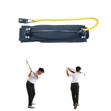 gosingle 高爾夫身體旋轉腰帶 + 彈力繩3件組, 混合色