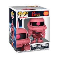 FUNKO POP Super：機動戰士鋼彈 夏亞專用薩克II 模型 經典收藏, 1個