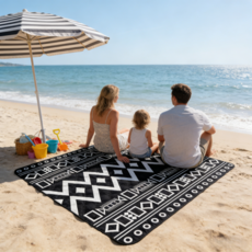 Zoomland 휴대용 캠핑매트 200*300 대형 두터운 방수피크닉매트 야외 소풍 여행, B