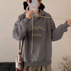 스피세프 예쁜 여성 후드티 무지 심플 후드 맨투맨