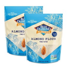 Blue Diamond 블루 다이아몬드 고운 아몬드 가루 454g, 2개