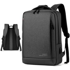 【台灣現貨】【瑞士八層格電腦雙肩包】GO大容量後背包 17吋電腦包 時尚休閒雙肩背包