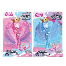 프린세스 요술봉 버블 비누방울, 랜덤, 1개