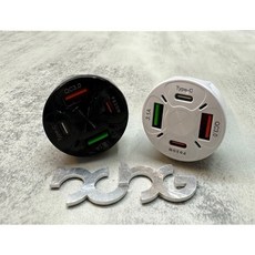 超好用多功能車用充電器，快速充電，多設備適用，安全可靠, 黑