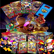 NEW 브롤스타즈 카드 시즌 36 다크샌드 6갑 총198장 1갑에일반27장+홀로카드6장 브롤스타즈 게임카드 브롤카드, 시즌36 다크샌드 6갑 총198장, 1개