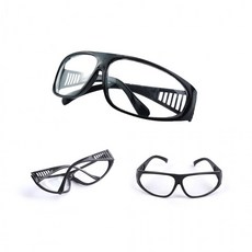 작업용 보호안경 투명 보안경 작업용 고글, 1개