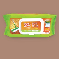 가져유 물걸레청소포 대형 일회용 마대걸레 청소티슈 물걸레밀대 청소포 마포걸레 막대, 단품