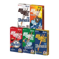 KBO X 빼빼로 5종 2개씩 혼합구성 NC 다이노스 x10개