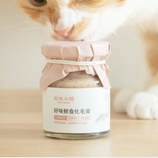 好味小姐 3瓶優惠組 - 幫助排毛、Omega-3滋養毛髮, 1個, 鮮食化毛膏-南瓜嫩雞