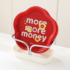 卡通吐骨碟 5件套 加厚耐摔耐高溫食品級小吃盤, 1個