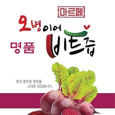 오병이어 제주 레드비트즙 100ml 저온 착즙 원액 과채 채소 농축액 주스 사과비트즙 20포 30포 52포 104포, 52개