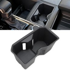Auovo 토요타 2022-2025 툰드라 액세서리 센터 컨트롤 음료 병 홀더 TPE 블랙 내부 컵 홀더 인서트, center control cup holder V2