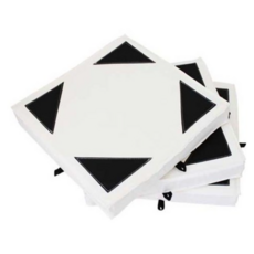 쇼다운 야구 루베이스세트 1루 2루 3루 1세트, 베이지&블랙