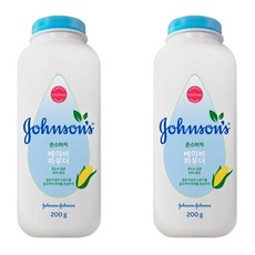 존슨즈 베이비 콘스타치 파우더 200g 2개, 2세트