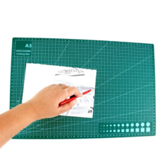 고무패드 책상 스크래치 방지용 커팅매트 공방 교무실 A3, 본상품