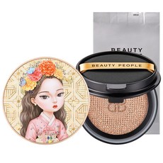 본품+리필 뷰티피플 철벽녀 시즌16 두유 크림 커버 쿠션 파운데이션 18g, 1개, 본품[버전2]+리필/23호