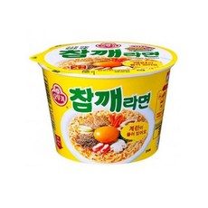 오뚜기 참깨 컵라면 110g, 3개