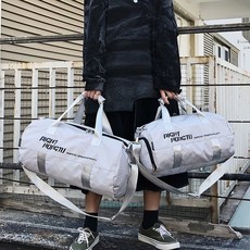 DZAV 熱賣爆款乾濕分離運動健身包 女防水大容量訓練包 男籃球包 潮手提輕便旅行包, 藍色,小號/無乾濕分離袋無鞋位, 1個