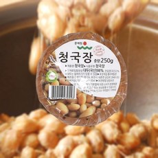 구수한 대두 생청국장 250g, 1개, 1g
