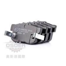 BREMBO 陶瓷碳纖維 煞車皮 來令片 適用 HONDA CIVIC K12 八代 九代 後輪, 1個, 碳纖維-煞車力道強