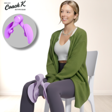 코치케이 출산 후 여성 허벅지 엉덩이 근력운동 케겔운동 겨드랑이운동, 퍼플 라벤더, .