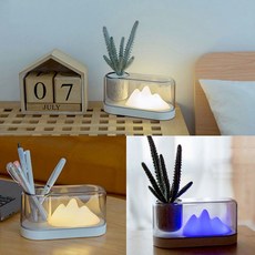 myp-m 마운틴 무드등bl20 충전식조명 러블리무드등 무선조명, 핑크