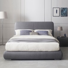 파로마 홈즈 르망 슈퍼싱글 가죽 침대 프레임 HSY826-1, 그레이