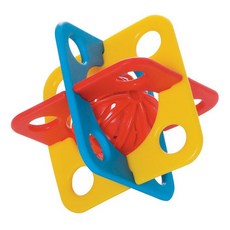 Manhattan Toy 空間魔術師 固齒搖鈴 寶寶安撫玩具, 1個, 搖鈴-空間魔術師
