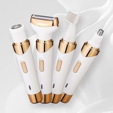 多功能電動剃毛器 4合1 金色, 金色 4合1剃毛器, 如圖