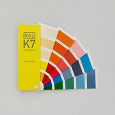 [특가이벤트] RAL Color K7 유광 클래식 컬러 북 정품 가이드 216컬러 (Gloss)