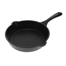 빅토리아 8인치 주철 프라이팬 긴 손잡이가 달린 프리시즌 콜롬비아산, 8 Inch, Skillet, 1개