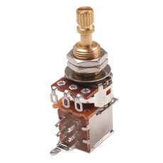 shangren 250K/500K 블렌드 밸런스 픽업 전위차계 오디오 팟 기타 볼륨 톤 컨트롤 포트 스위치, 금속, 황금 A500K, 1개