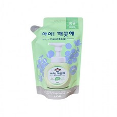 아이깨끗해 거품형 달콤한 청포도 리필 200ml, 1