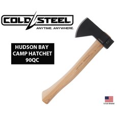 Cold Steel HUDSON BAY CAMP HATCHET 1055碳鋼斧頭, 1個
