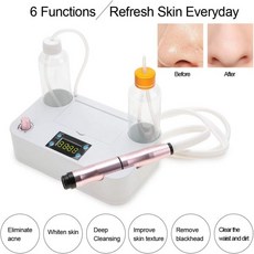 물 분사 하이드로 제트 뷰티 머신 얼굴 블랙헤드 제거 모공 클리너 하이드라 박피술 아쿠아 필링 케어 도, 01 US