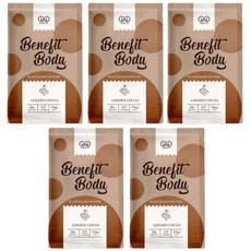 WORTH 沃爾司 Benefit Body 輕植蛋白 黑金可可口味 美型蛋白, 31.5g, 5個