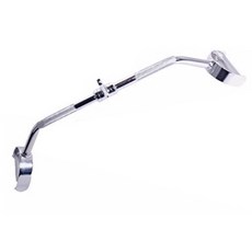 重訓滑輪機配件組 下拉桿 V型把手 划船把手 多功能龍門架飛鳥機適用 打造專業健身房, 1個, 雙D擴背拉桿 （僅能宅配）