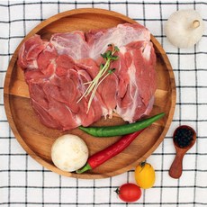 국내산 한돈 냉장 돼지고기 뒷사태 수육용, 1개, 1kg