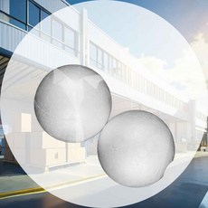 스치로폼 백구 약 80mm 공예품 어린이집만들기교구 미술공예재료 아동미술만들기 미세폼볼 감각놀이